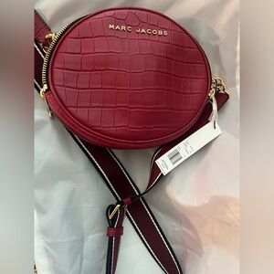 Marc Jacobs Rewind Croc Embossed Oval Crossbody NWT